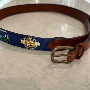 Smathers & Branson Needlepoint Men’s Belt